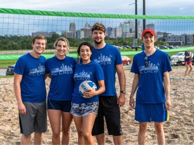 Sand Volleyball Team Photo